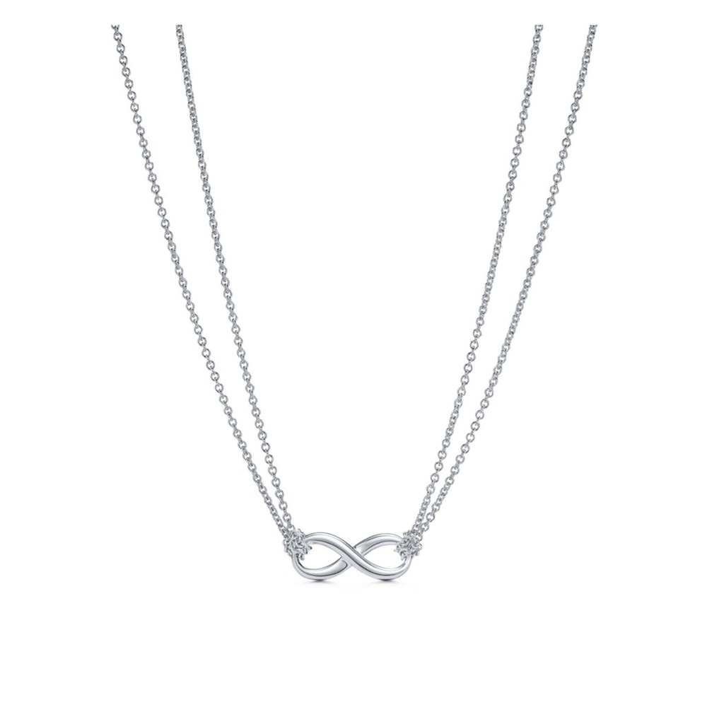 Tiffany and co infinity necklace. Just needs to be cleaned!